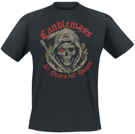 T-Shirt Manches courtes  de Candlemass - Reaper - S à XXL - pour Homme - noir - Candlemass