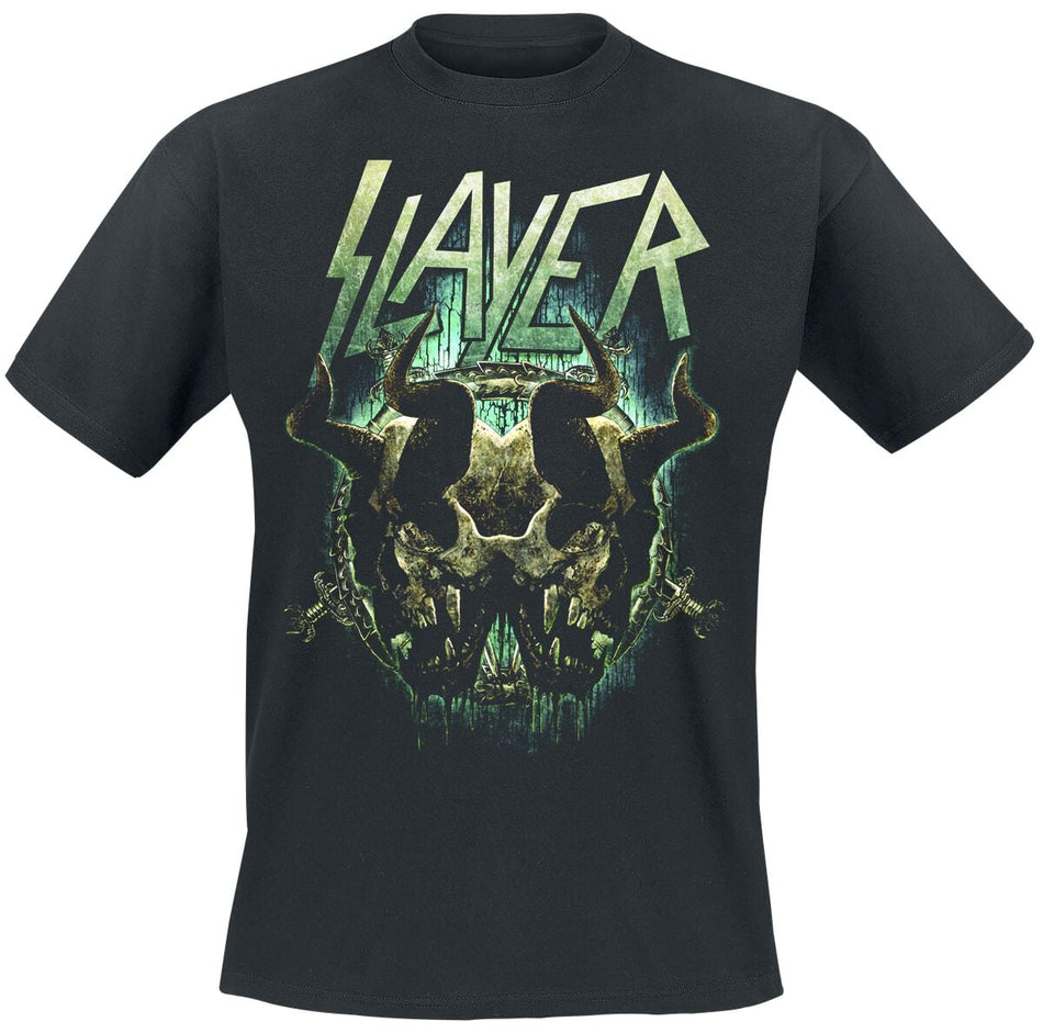 T-Shirt Manches courtes  de Slayer - Daemonic Twin - S à 5XL - pour Homme - noir - Slayer