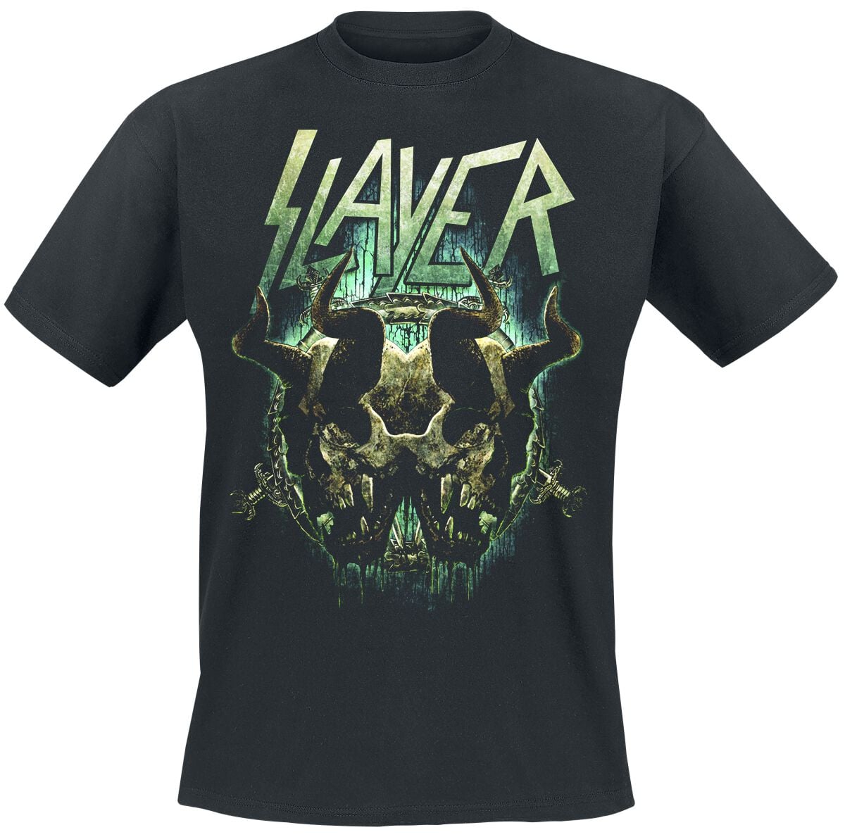 T-Shirt Manches courtes  de Slayer - Daemonic Twin - S à 5XL - pour Homme - noir - Slayer