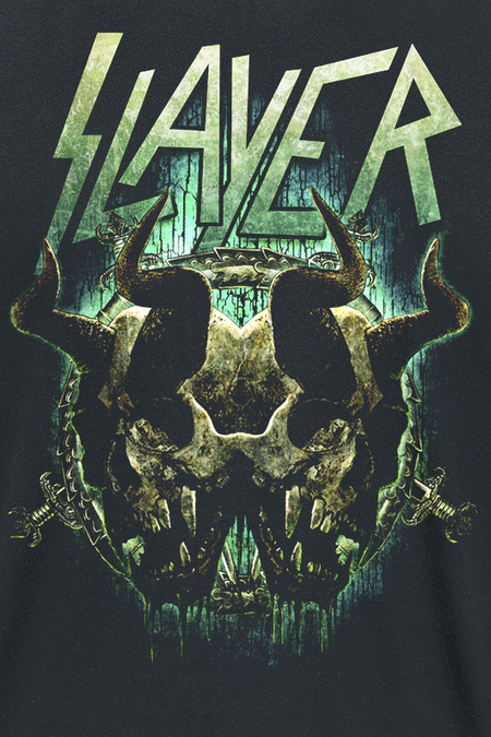 T-Shirt Manches courtes  de Slayer - Daemonic Twin - S à 5XL - pour Homme - noir - Slayer - View 2