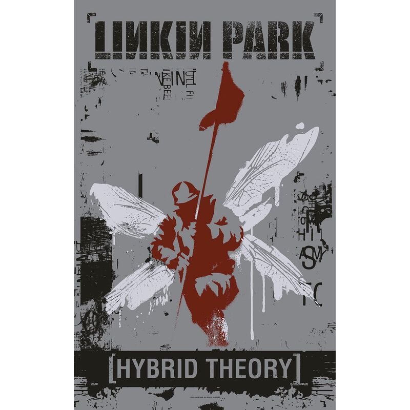Drapeau  de Linkin Park - Hybrid Theory - pour Indifférent - multicolore - Linkin Park