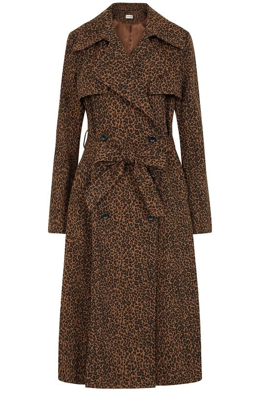 Manteaux Rockabilly de Banned Retro - TAYLOR TRENCH - XS à XXL - pour Femme - léopard - Banned Retro