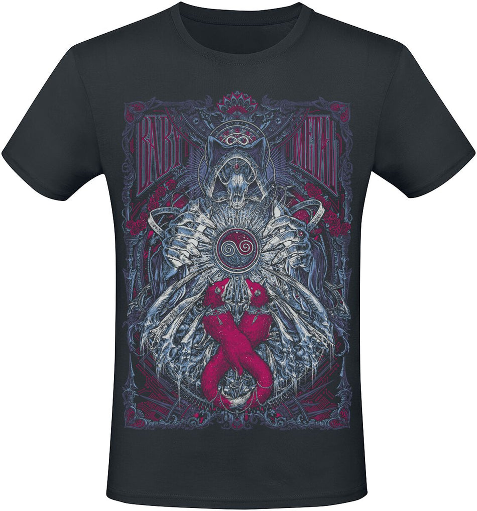 T-Shirt Manches courtes  de Babymetal - Infinite Galaxy - S à 4XL - pour Homme - noir - Babymetal