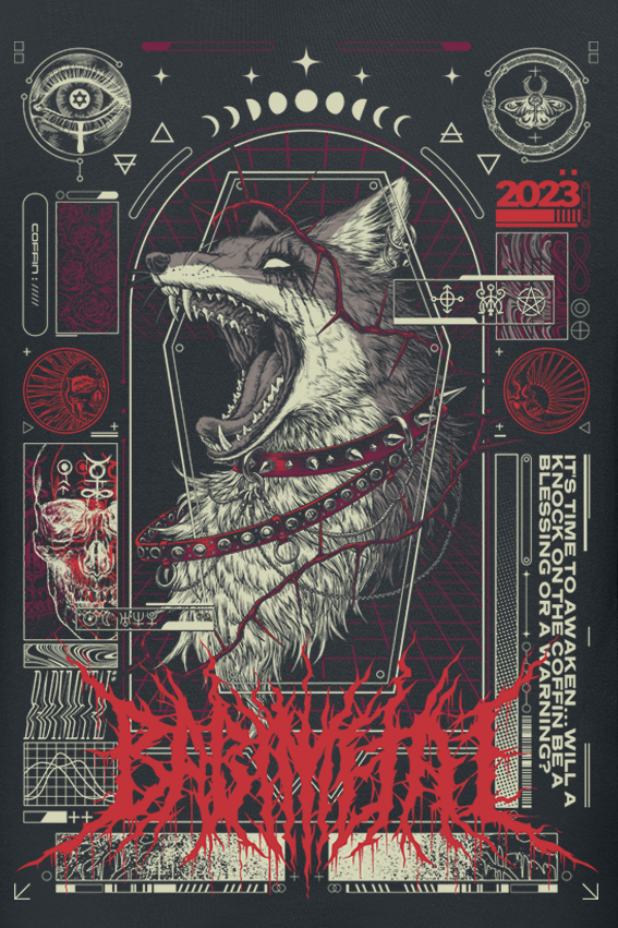 T-Shirt Manches courtes  de Babymetal - Begin 2023 - S à 4XL - pour Homme - noir - Babymetal - View 2