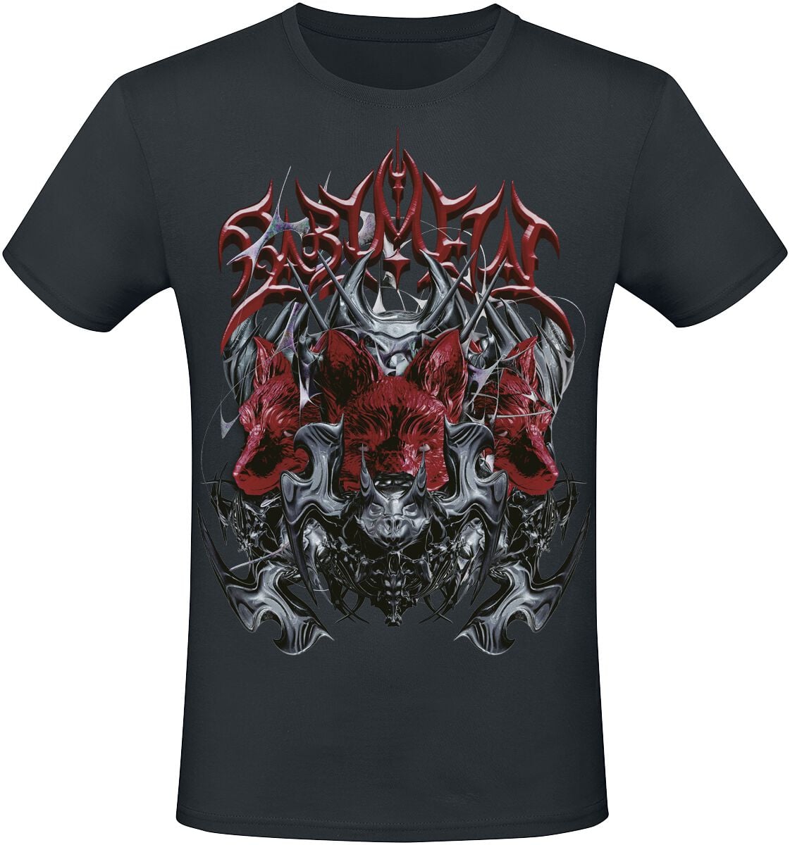 T-Shirt Manches courtes  de Babymetal - Bloodline - S à 4XL - pour Homme - noir - Babymetal