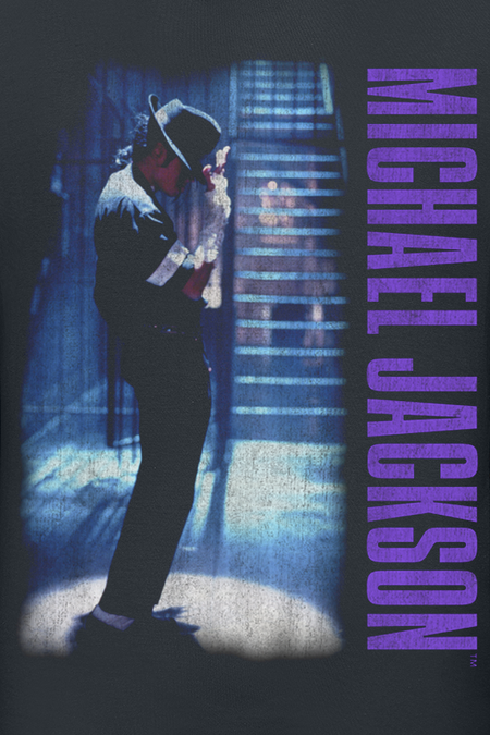 T-Shirt Manches courtes  de Michael Jackson - Stage Photo - S à 3XL - pour Homme - noir - Michael Jackson - View 2