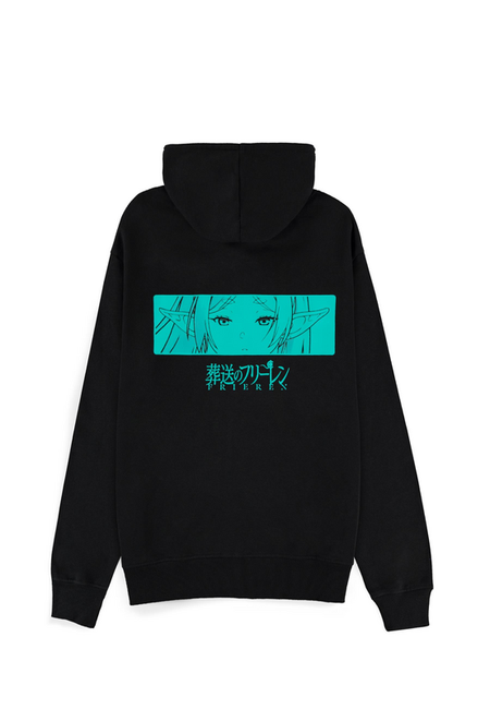 Sweat-shirt zippé à capuche  de Frieren - Funko Pop! n°1986 - Frieren Face - S à XXL - pour Homme - noir - Frieren - Funko Pop! n°1986 - View 2