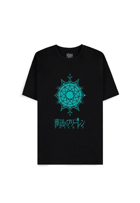 T-Shirt Manches courtes  de Frieren - Funko Pop! n°1986 - Frieren - S à XXL - pour Homme - noir - Frieren - Funko Pop! n°1986