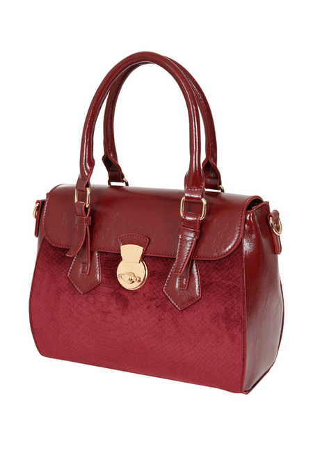 Sac à main  de Banned Retro - Grand Salon - pour Femme - bordeaux - Banned Retro - View 2