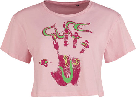 T-Shirt Manches courtes  de The Cure - Tour '92 - XS à XL - pour Femme - rose clair - The Cure