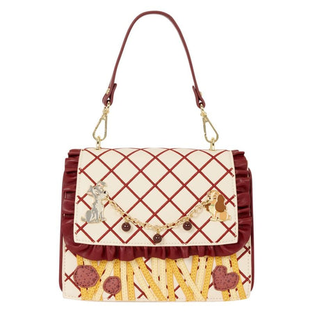 Sac à bandoulière Disney de La Belle Et Le Clochard - Loungefly - Spaghetti Dinner - pour Unisexe - multicolore - La Belle Et Le Clochard