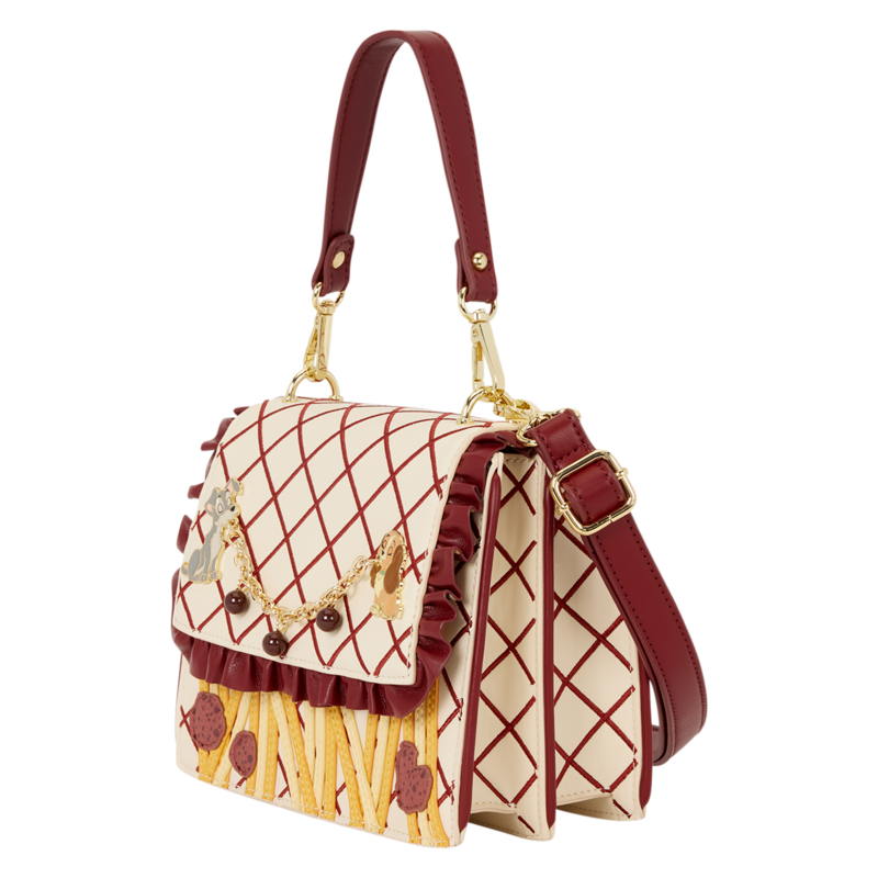 Sac à bandoulière Disney de La Belle Et Le Clochard - Loungefly - Spaghetti Dinner - pour Unisexe - multicolore - La Belle Et Le Clochard - View 2