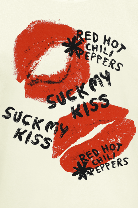 T-Shirt Manches courtes  de Red Hot Chili Peppers - Suck My Kiss - S à XXL - pour Homme - blanc - Red Hot Chili Peppers - View 2