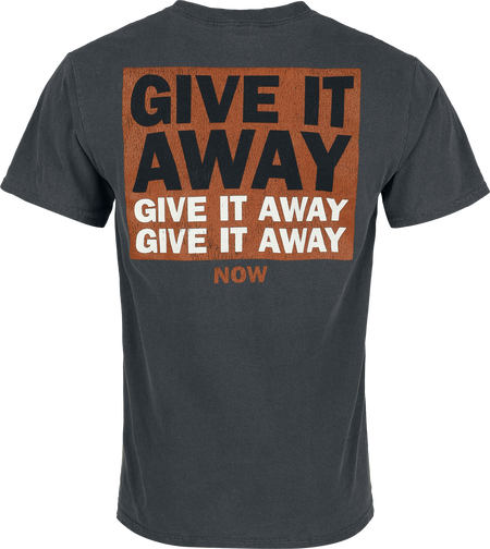 T-Shirt Manches courtes  de Red Hot Chili Peppers - Give it away - S à XXL - pour Homme - noir - Red Hot Chili Peppers - View 2