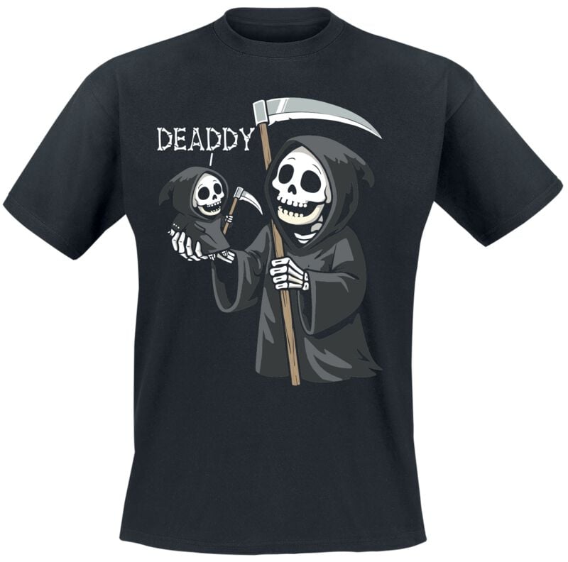T-Shirt Manches courtes Fun de Slogans - Deaddy - M à 3XL - pour Homme - noir - Slogans