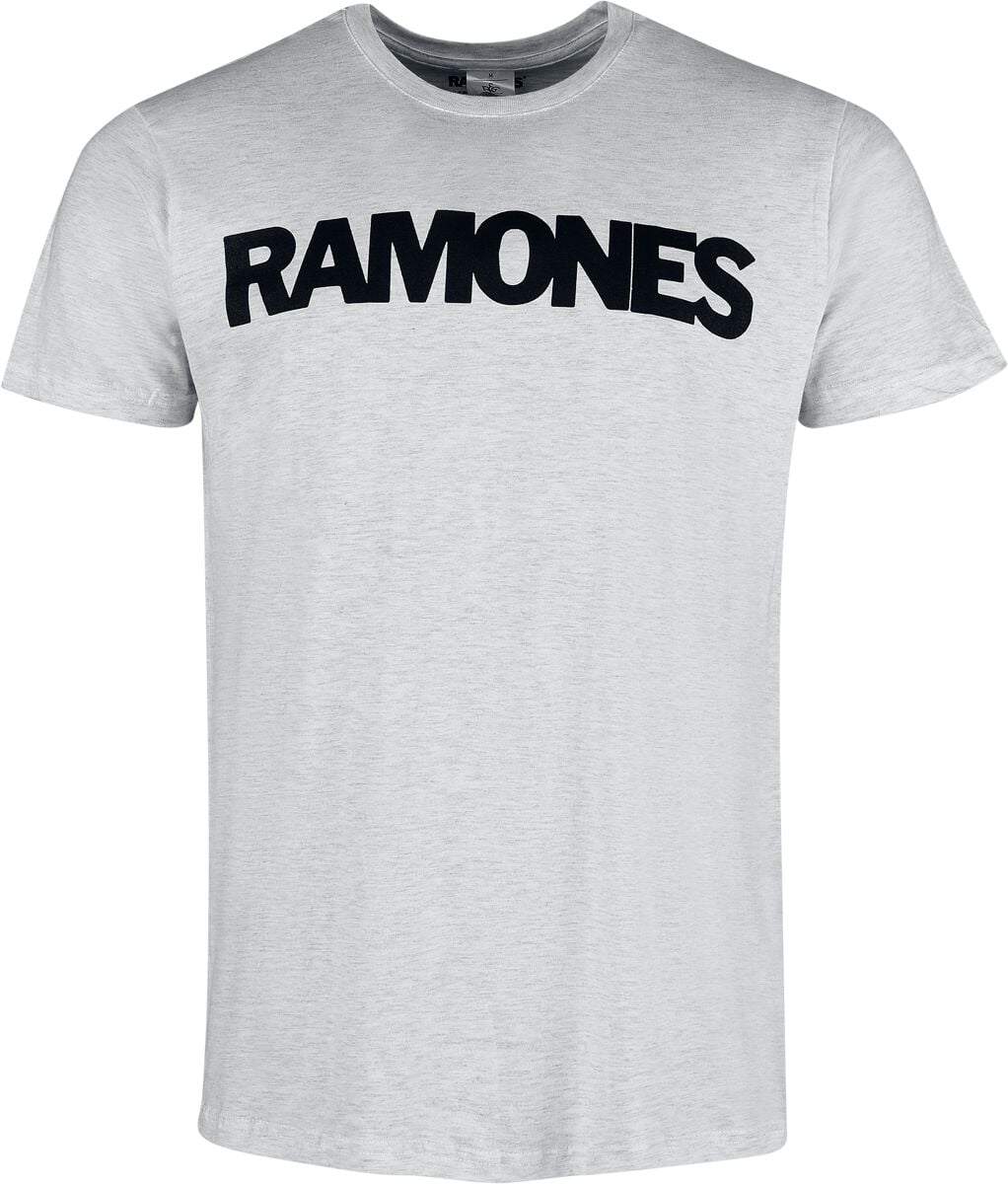 T-Shirt Manches courtes  de Ramones - Poster - S à 3XL - pour Homme - gris - Ramones