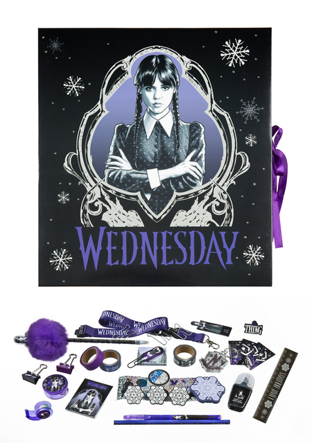 Calendrier de l'Avent  de Wednesday - pour Indifférent - noir - Wednesday - View 2