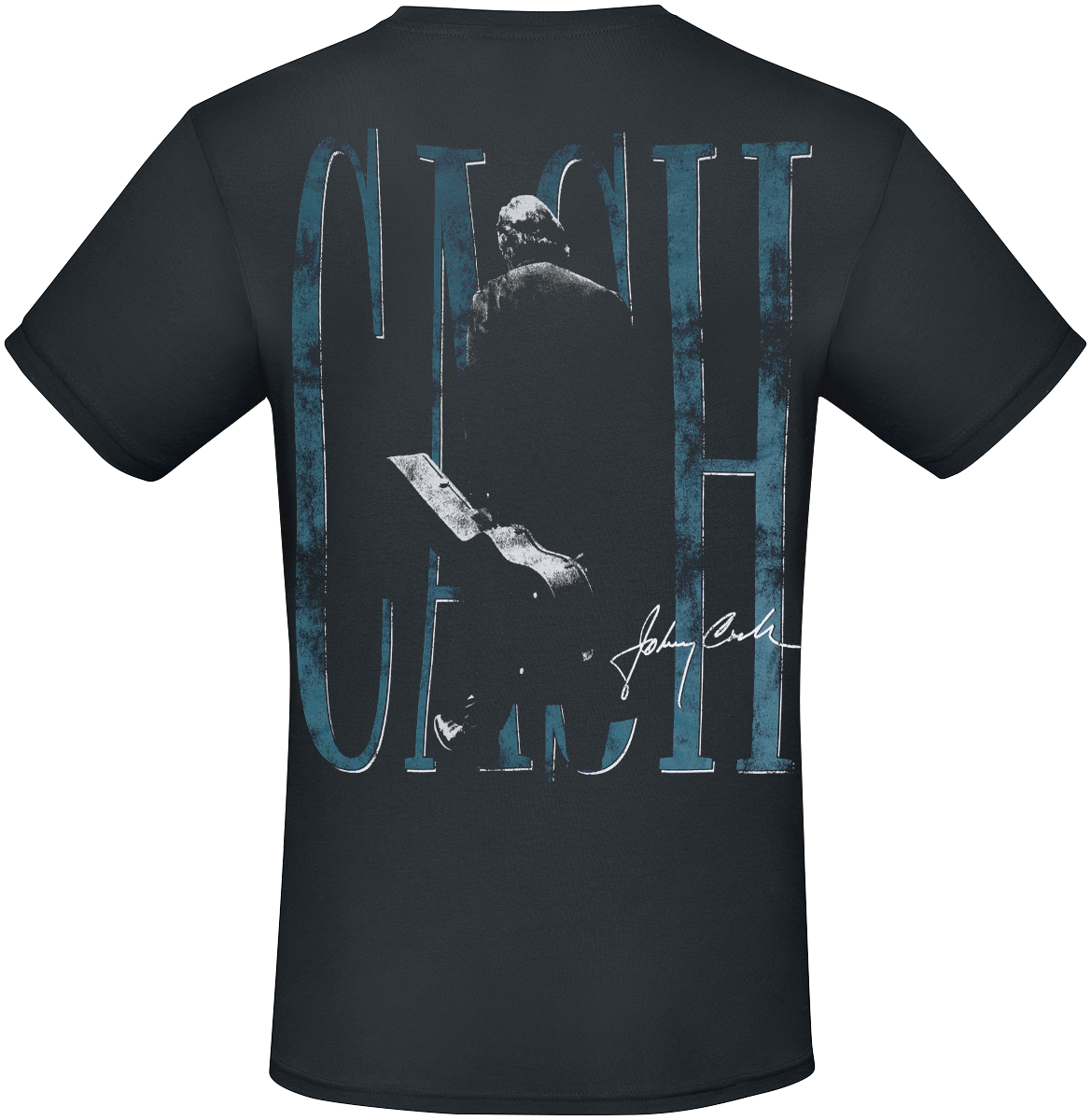 T-Shirt Manches courtes  de Johnny Cash - Man In Black - S à 3XL - pour Homme - noir - Johnny Cash - View 2