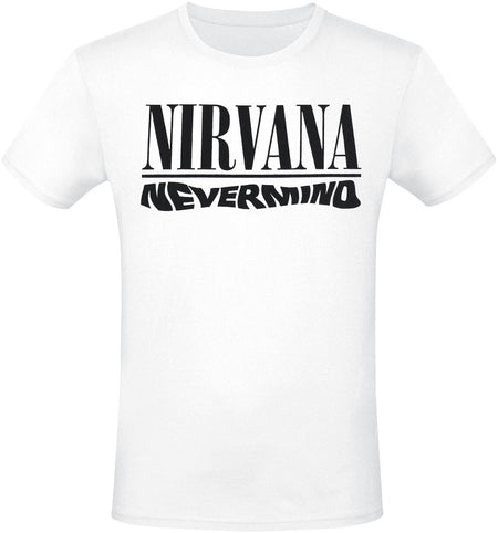 T-Shirt Manches courtes  de Nirvana - Nevermind - S à 3XL - pour Homme - blanc - Nirvana