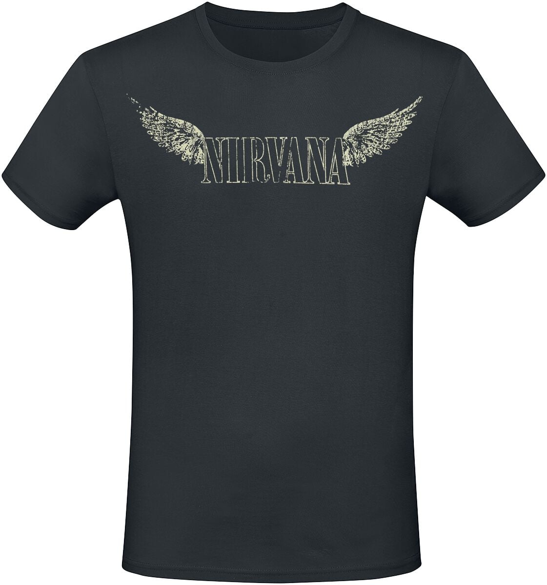 T-Shirt Manches courtes  de Nirvana - Utero - S à 3XL - pour Homme - noir - Nirvana