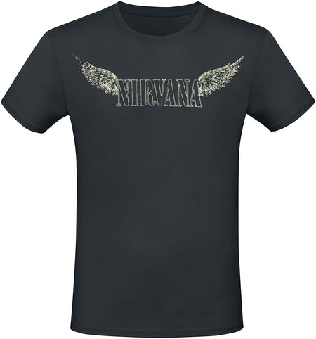 T-Shirt Manches courtes  de Nirvana - Utero - S à 3XL - pour Homme - noir - Nirvana