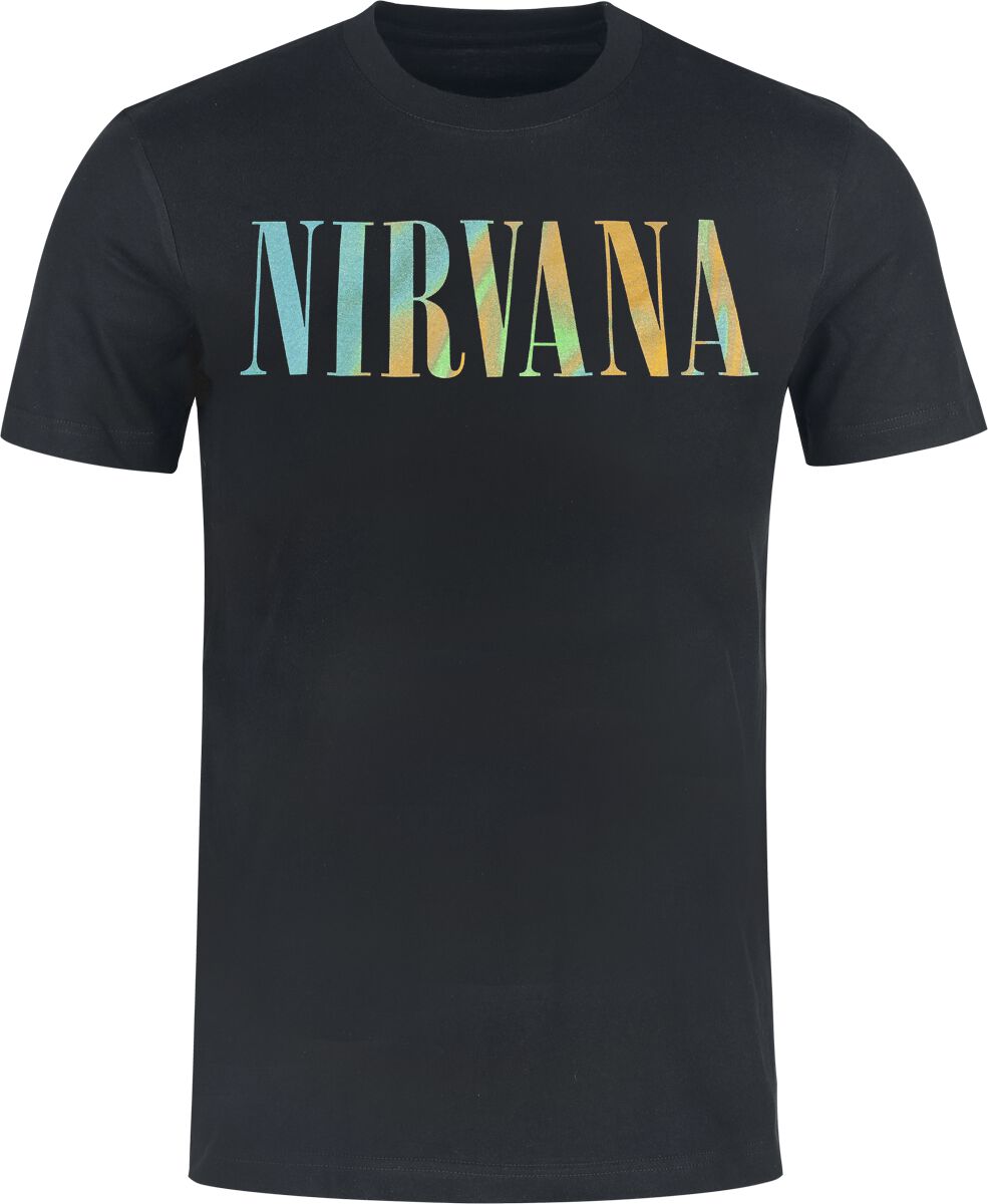T-Shirt Manches courtes  de Nirvana - Angel - S à 3XL - pour Homme - noir - Nirvana