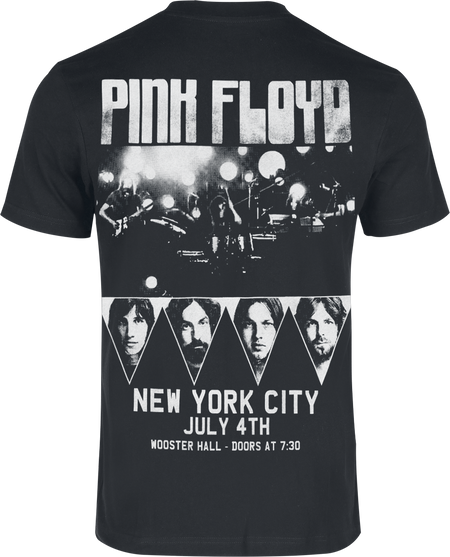 T-Shirt Manches courtes  de Pink Floyd - NYC - S à 3XL - pour Homme - noir - Pink Floyd - View 2