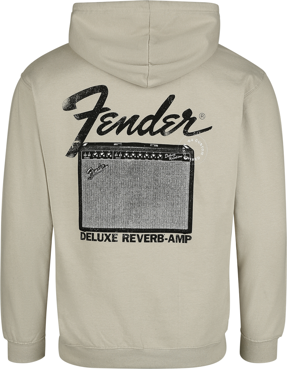 Sweat-shirt à capuche  de Fender - Amplifier - S à 3XL - pour Homme - beige - Fender - View 2