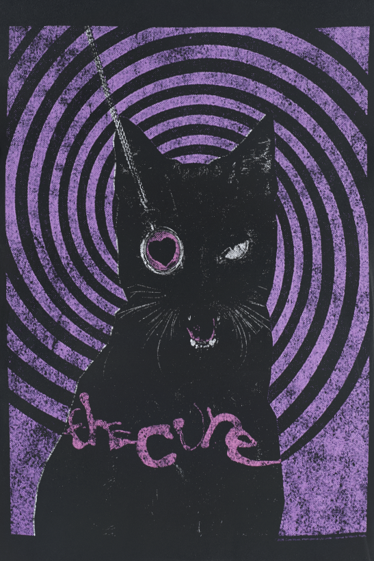 T-Shirt Manches courtes  de The Cure - Black Cat - S à XXL - pour Homme - noir - The Cure - View 2