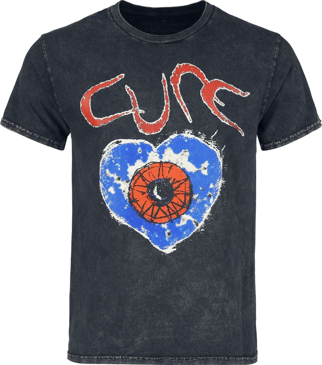 T-Shirt Manches courtes  de The Cure - Wish Tour 92 - S à XXL - pour Homme - noir - The Cure