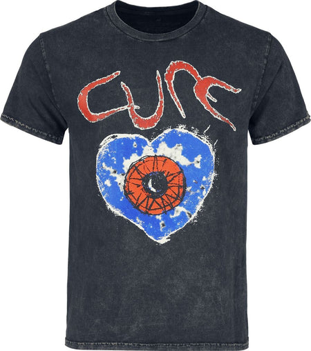 T-Shirt Manches courtes  de The Cure - Wish Tour 92 - S à XXL - pour Homme - noir - The Cure