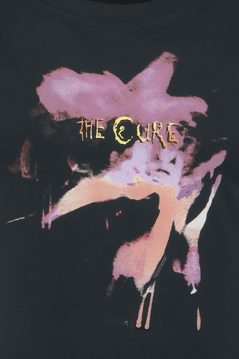 T-Shirt Manches courtes  de The Cure - Head On The Door Album - XS à XL - pour Femme - noir - The Cure - View 2