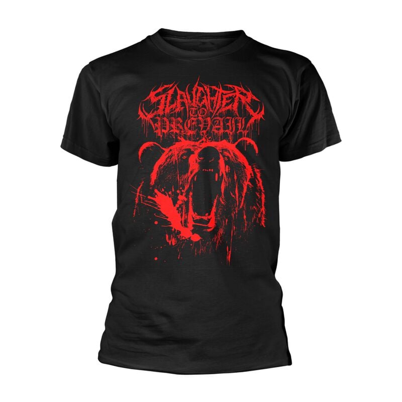 T-Shirt Manches courtes  de Slaughter To Prevail - Grizzly - S à XXL - pour Homme - noir - Slaughter To Prevail