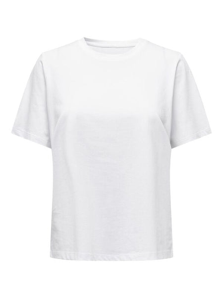 T-Shirt Manches courtes  de Only - ONLONLY S/S JRS NOOS - T-Shirt - XS à XL - pour Femme - blanc - Only