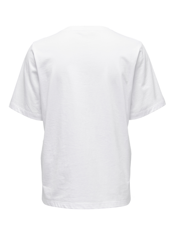 T-Shirt Manches courtes  de Only - ONLONLY S/S JRS NOOS - T-Shirt - XS à XL - pour Femme - blanc - Only - View 2