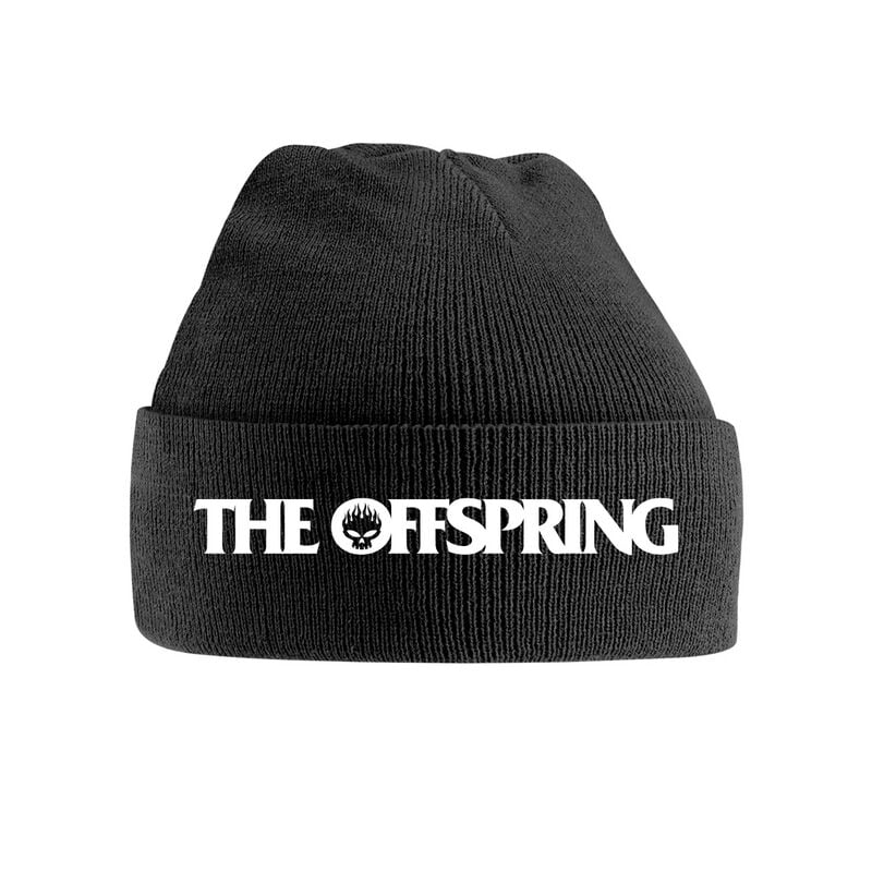 Bonnet  de The Offspring - Flaming Skull - pour Unisexe - noir - The Offspring