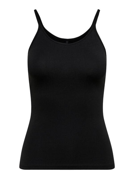 Top  de Only - ONLLOVE STRAP SINGLET NOOS JRS - XS à XL - pour Femme - noir - Only