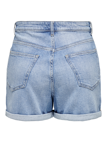 Short  de Only - ONLJOSEPHINE STRETCH DNM AZG NOOS - Short - XS à XL - pour Femme - bleu - Only - View 2