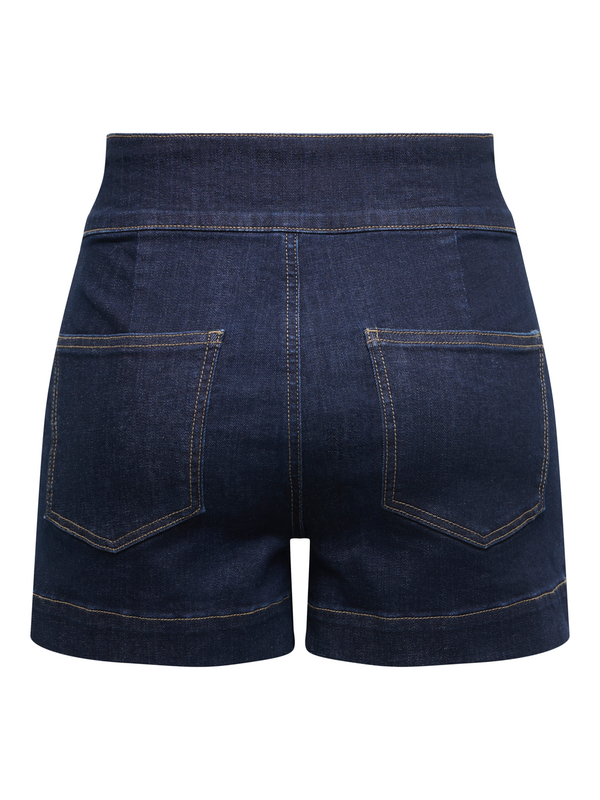 Short  de Only - ONLEMILIA HW GOLD BUT  NOOS - Short en Jean - XS à XL - pour Femme - bleu - Only - View 2