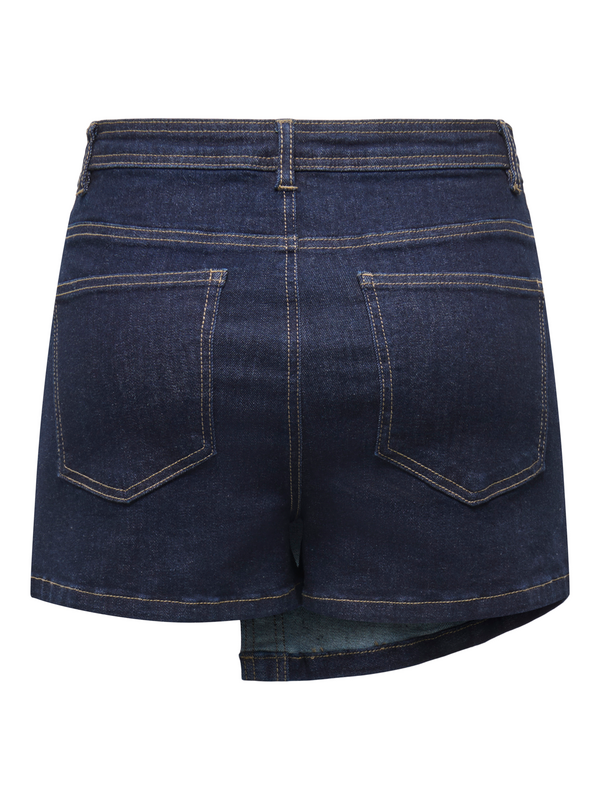 Short  de Only - ONLLILLIE REG GOLD BUT BJ - Skort en Jean - XS à M - pour Femme - bleu - Only - View 2