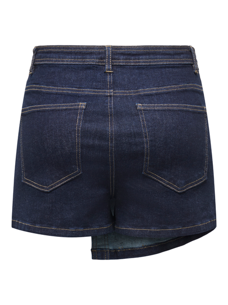 Short  de Only - ONLLILLIE REG GOLD BUT BJ - Skort en Jean - XS à M - pour Femme - bleu - Only - View 2