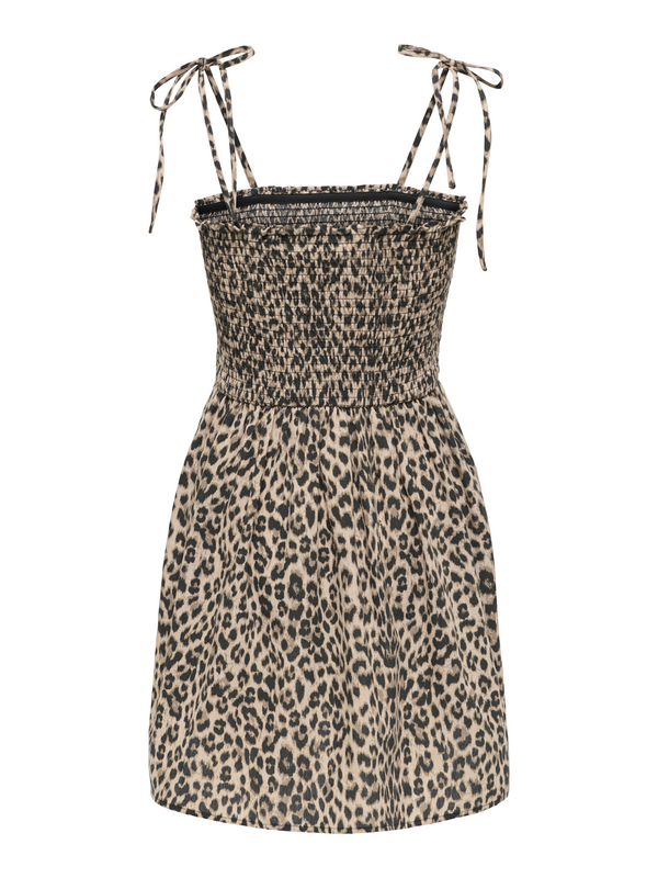 Robe courte  de Only - ONLEMMIA SMOCK DRESS PNT - XS à XL - pour Femme - léopard - Only - View 2
