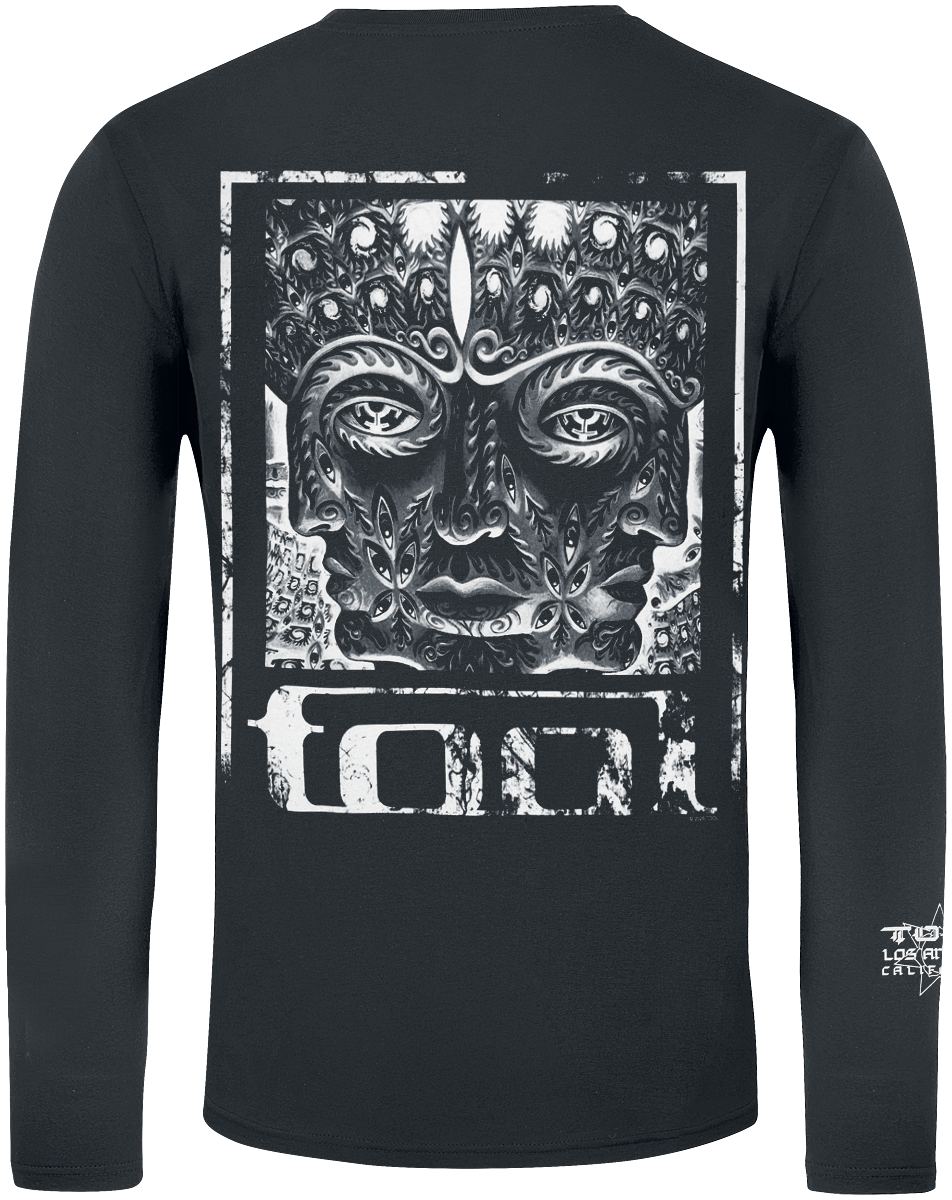 T-shirt manches longues  de Tool - Double Image - S à XXL - pour Homme - noir - Tool - View 2