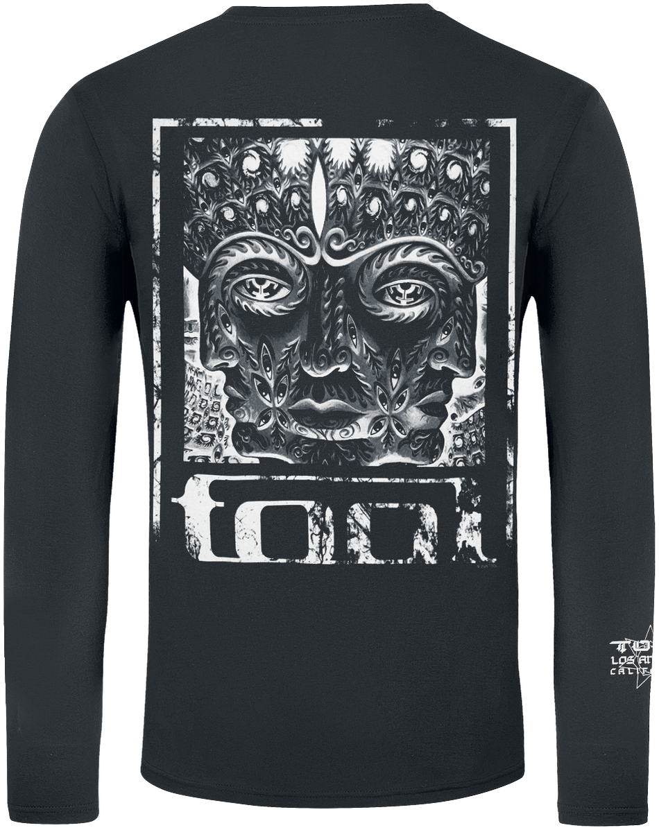 T-shirt manches longues  de Tool - Double Image - S à XXL - pour Homme - noir - Tool - View 2