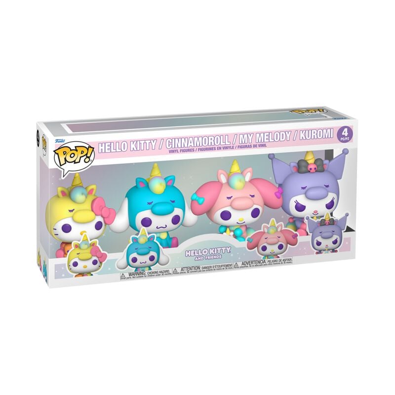 Hello Kitty - Sanrio - Hello Kitty (Pop! 4-Pack) Vinyl Figur - Funko Pop! - Funko Shop Europe - Hello Kitty