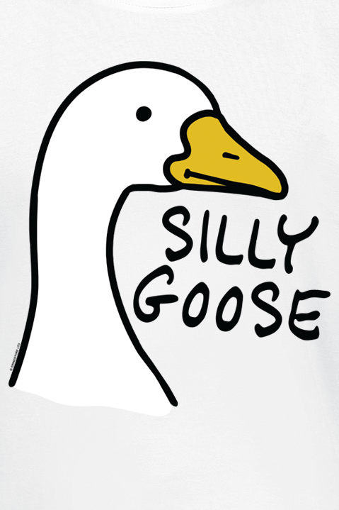 T-Shirt Manches courtes Fun de Tierisch - Silly Goose T-Shirt - S à 3XL - pour Unisexe - blanc - Tierisch - View 2