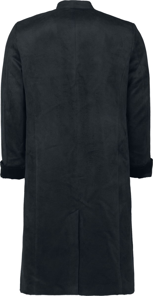 Manteau militaire Gothic de H&R London - Dark Battalion Coat - M à 5XL - pour Homme - noir - H&R London - View 2