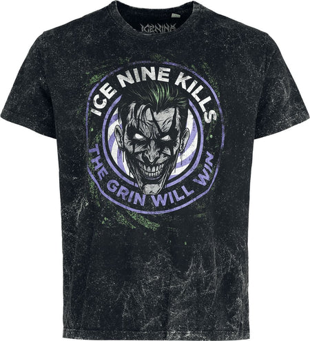 T-Shirt Manches courtes  de Ice Nine Kills - The Grin - S à 4XL - pour Homme - anthracite - Ice Nine Kills