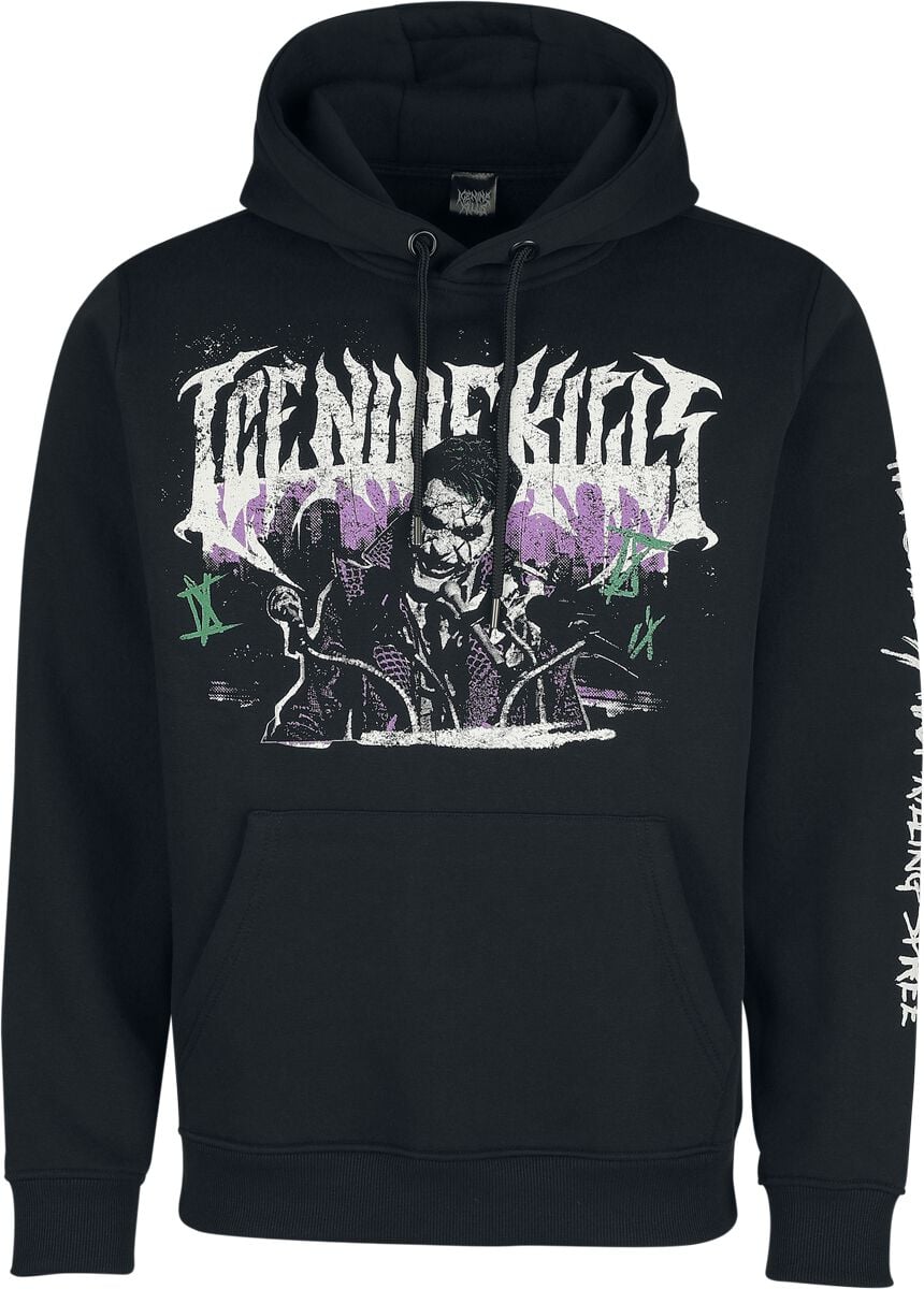 Sweat-shirt à capuche  de Ice Nine Kills - Joker Punk - S à XXL - pour Homme - noir - Ice Nine Kills
