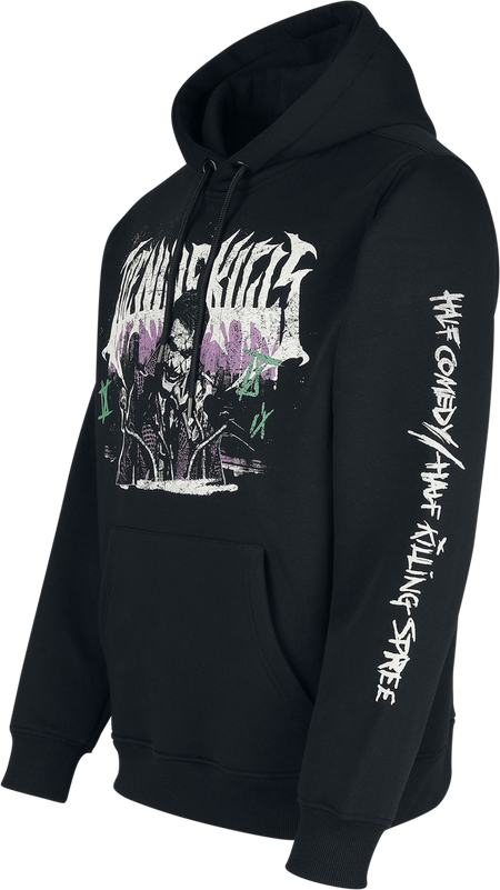 Sweat-shirt à capuche  de Ice Nine Kills - Joker Punk - S à XXL - pour Homme - noir - Ice Nine Kills - View 2